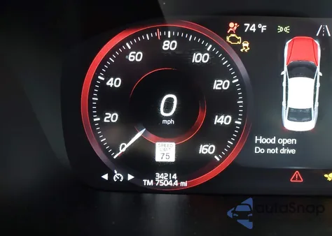 2020 Volvo S60 T5 Momentum z USA, uszkodzony, nr VIN 7JR102FKXLG048210